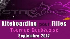 Gagnante Tournée Kiteboarding Pour Filles Au Québec