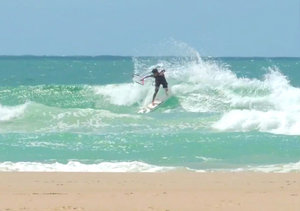 Surf video featuring the TAINA and ambassador Fernando Schultz in Florianopolis waves