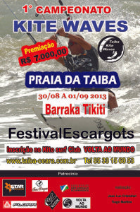 STARKITES sponsors national wave competition event in TAIBA BRAZIL